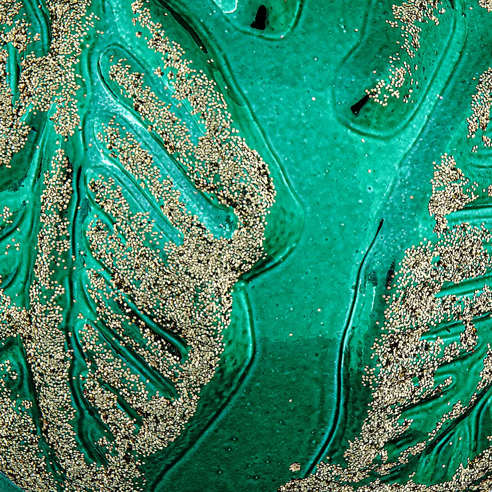 85156506 Елочный шар «Изгибы» ø8 см пластик зеленый STLM-0952140 Santreyd  - Вид №2