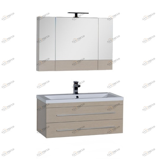 Комплект мебели Aquanet Нота 100 светлый дуб (камерино) 00161243