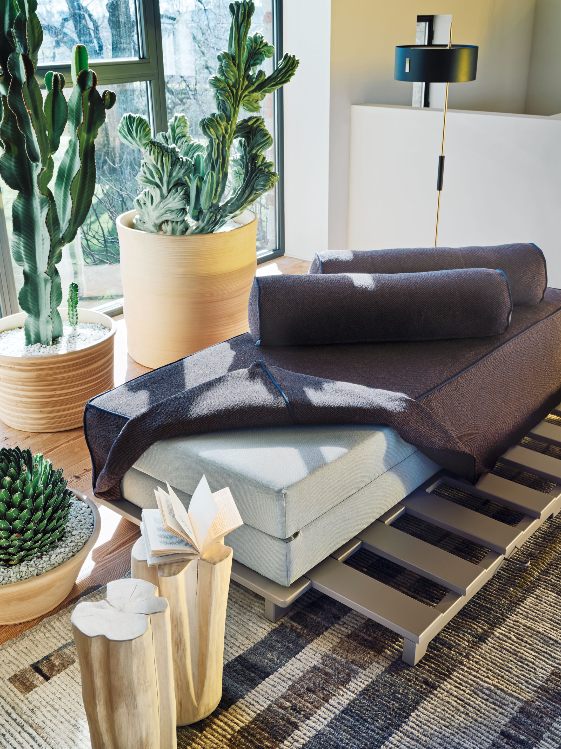 Раскладной диван-кровать из ткани Gervasoni Beds ARCH-00146937 - Вид №2