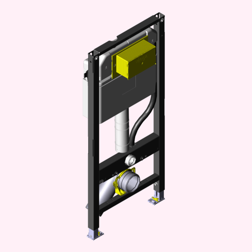 Системная техника  Prevista Dry  Элементы для унитазов VIEGA 771 980 Модель 8522 Santreyd  - Вид №3