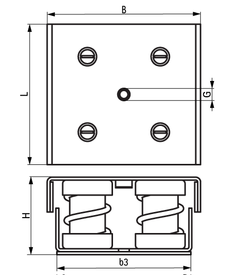 2800501000 VibraTek® MS-4 Spring Mount high performance spring isolator for heavy machinery walraven  - Вид №1
