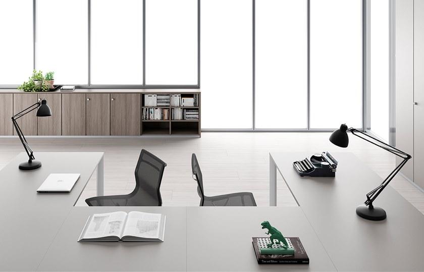 Citterio Низкий офисный шкаф для хранения вещей с распашными дверцами sun-id-1384954 - Вид №1