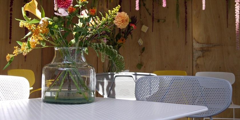 Deadgood Квадратный металлический стол Naked Nt1 - Вид №3