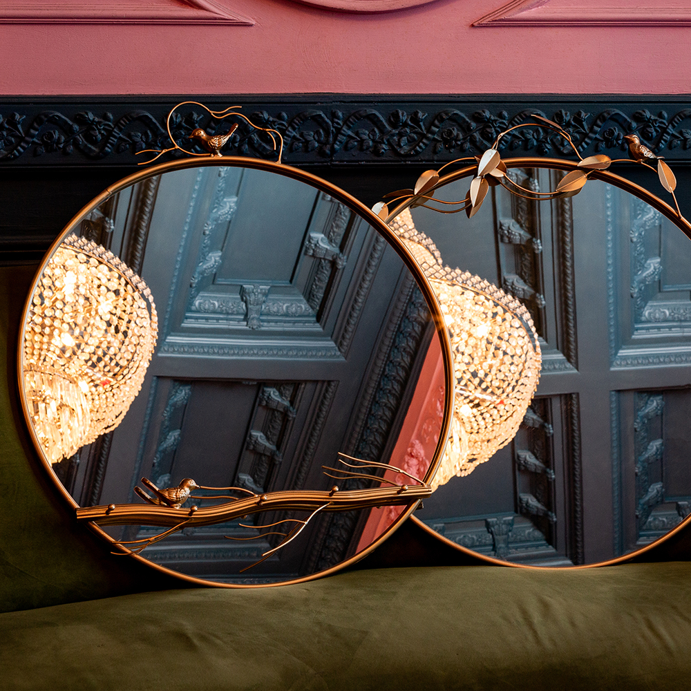 20082807 Настенное зеркало «Багатель Голд» Object Desire  - Вид №3