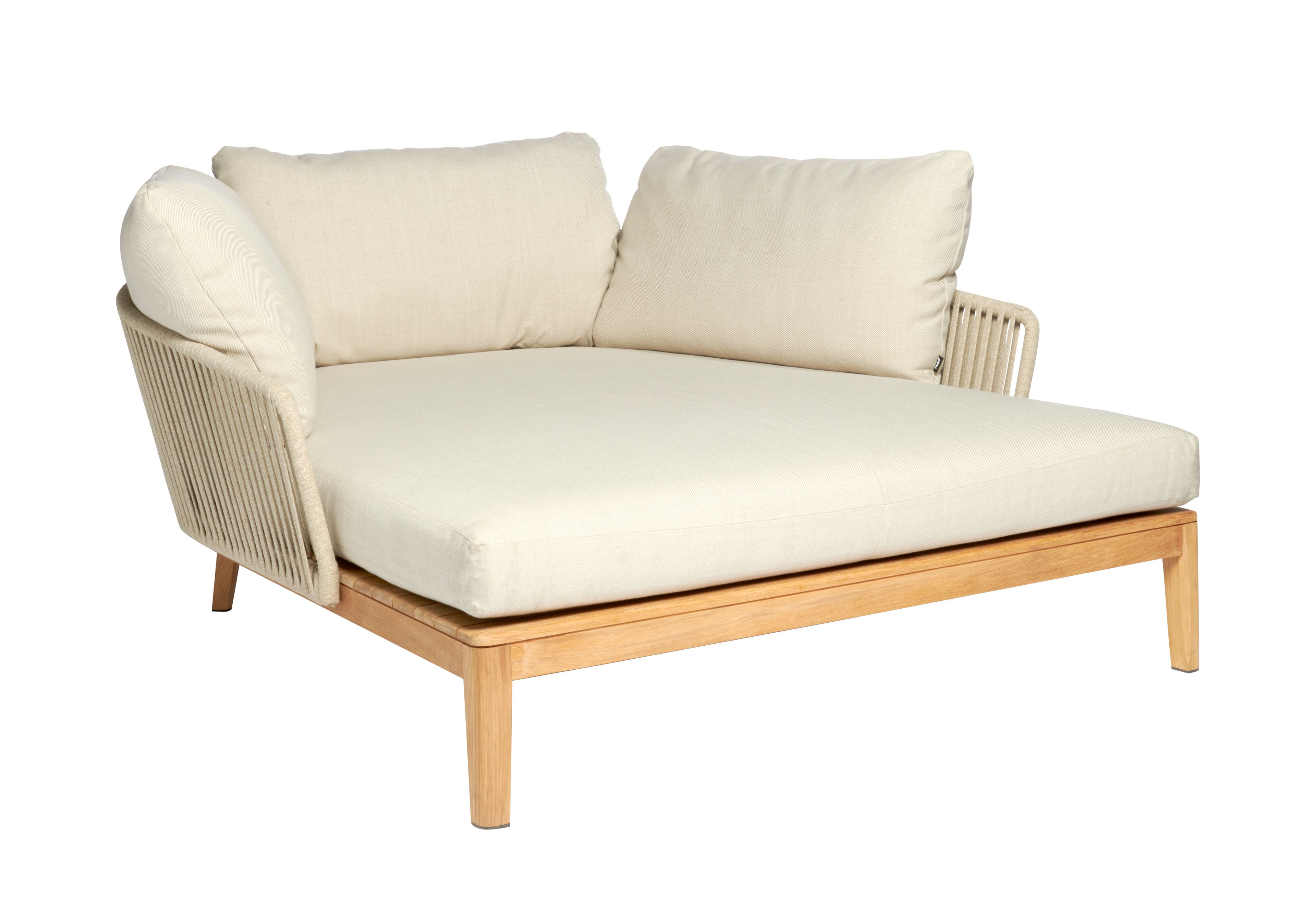 Садовая кровать из тикового дерева TRIBÙ Mood ARCH-00016773