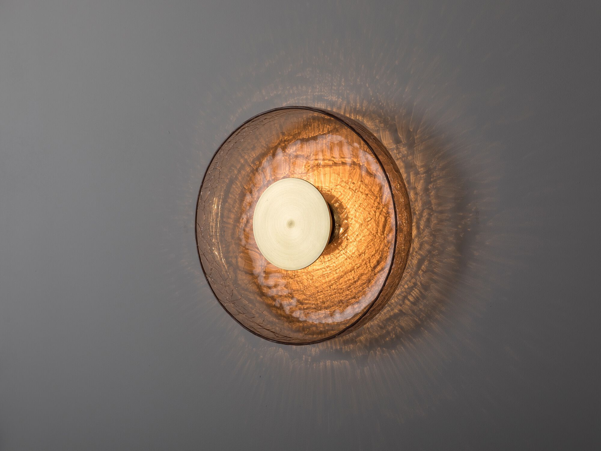 Стеклянный светодиодный настенный светильник ADesignStudio Crackle ARCH-00075515 - Вид №2