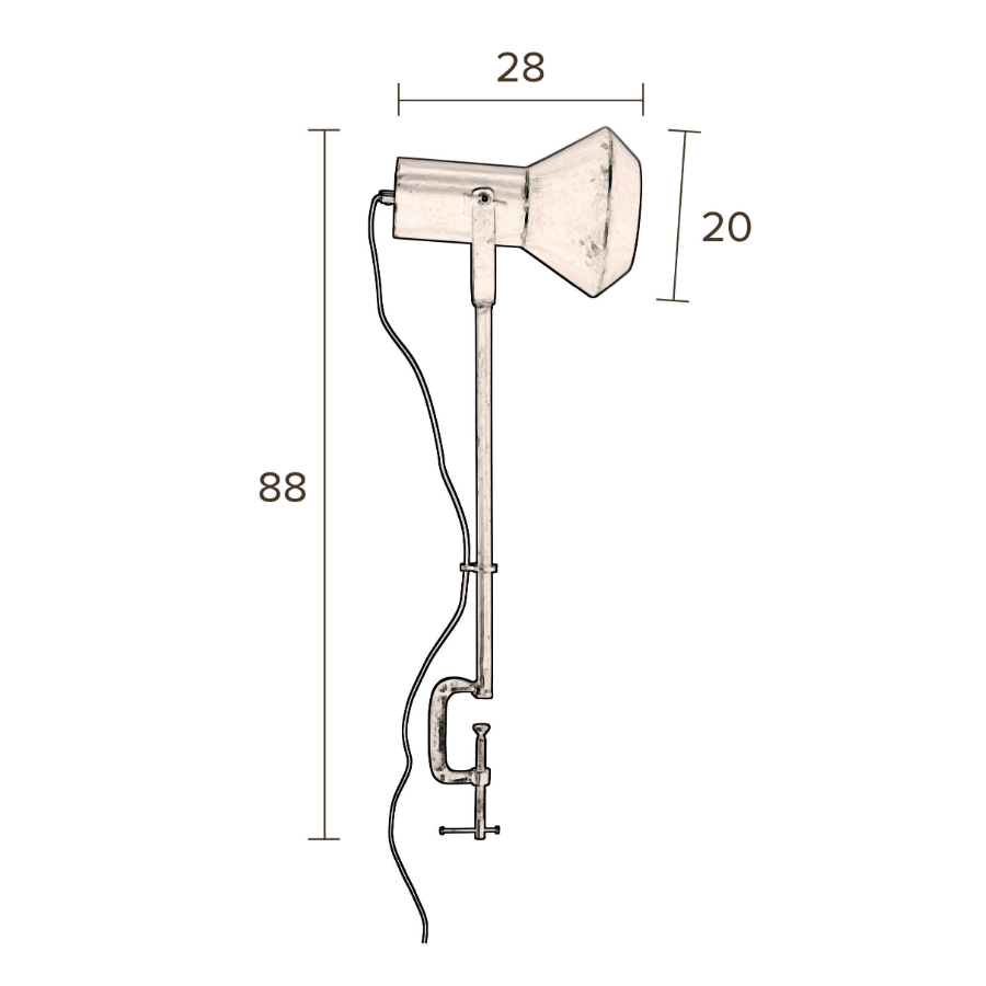 Лампа настольная Vox Dutchbone 5200055 - Вид №8