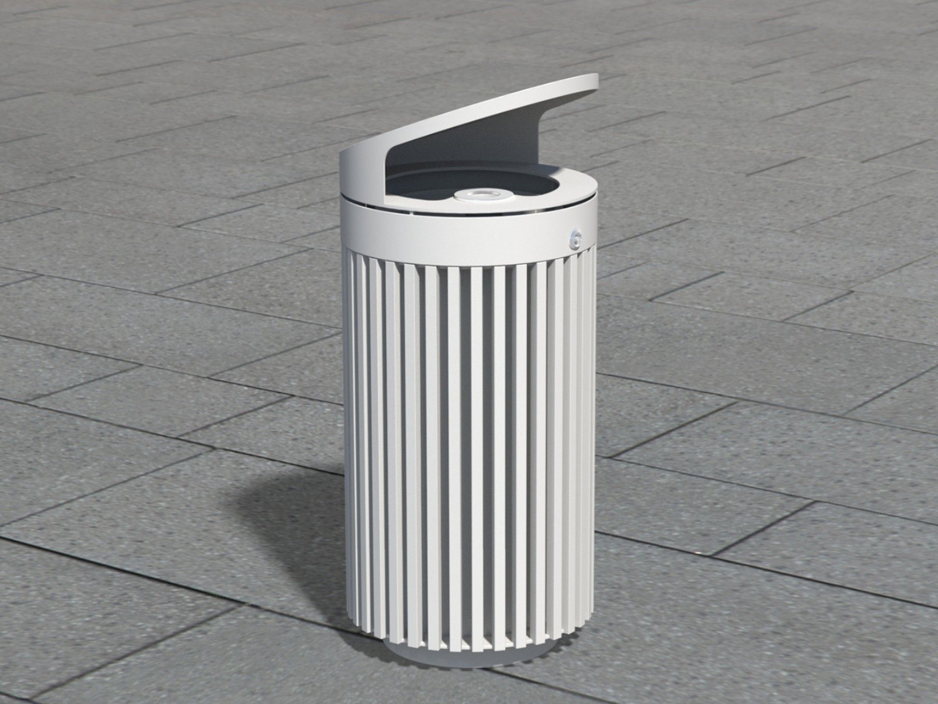 Держатель для мусора из нержавеющей стали с крышкой BENKERT BANKE мусорное ведро ARCH-00105587 - Вид №1