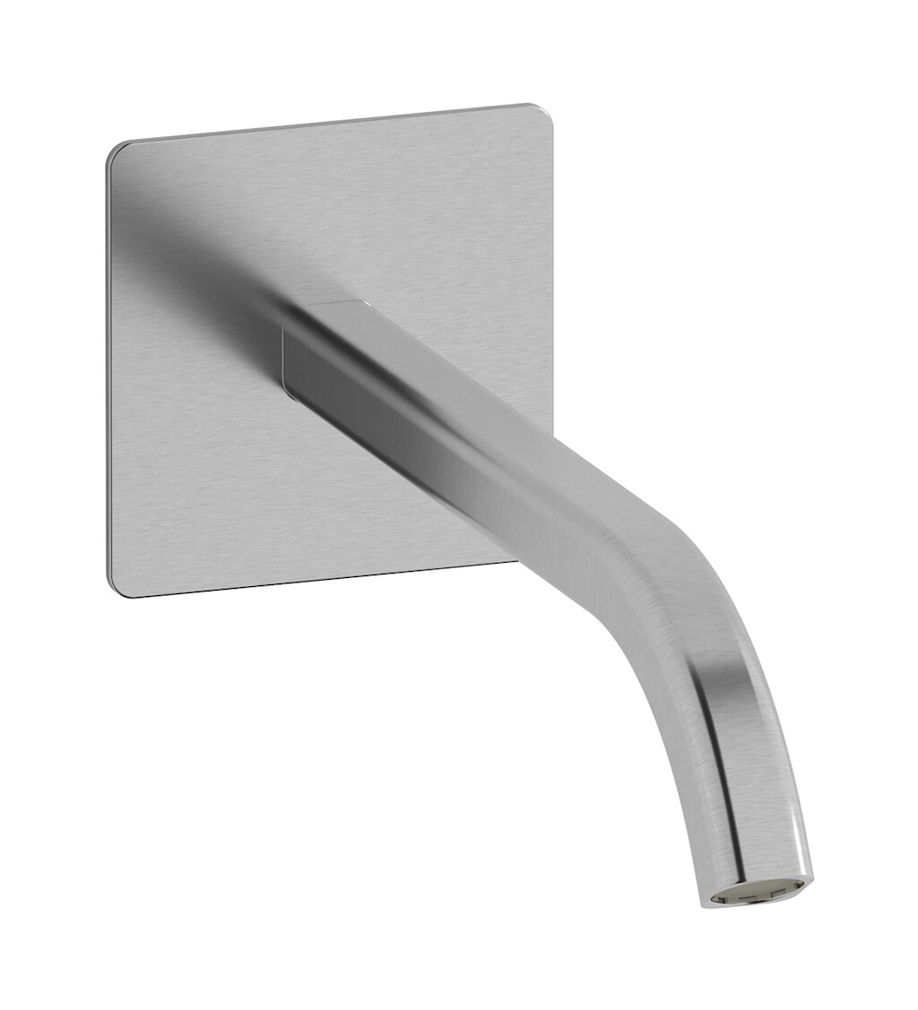 Настенный излив WE ARE IB keo320ss Brushed Nickel Elio