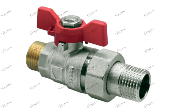 HLV-101327.№.01 Кран шаровой HLV Optima с полусгоном 