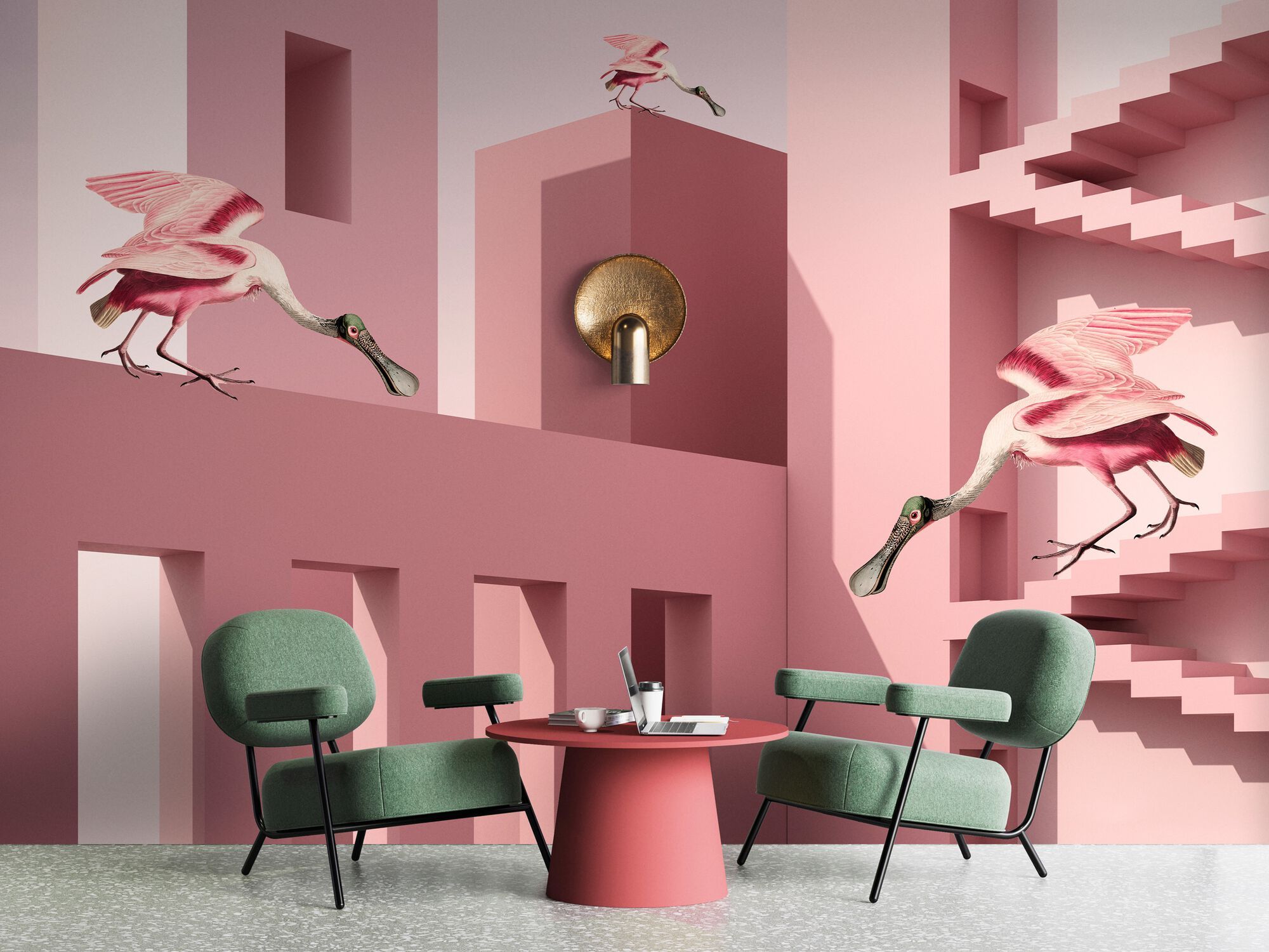 Обои с цифровой печатью с рисунком Architects Paper Walls by Patel IV ARCH-00058280