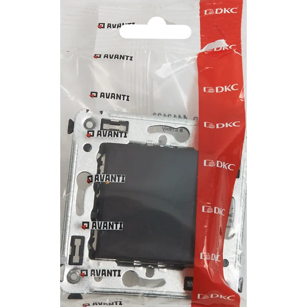 Инвертор встраиваемый DKC Avanti 1 клавиша цвет черный матовый STLM-2112206 - Вид №4