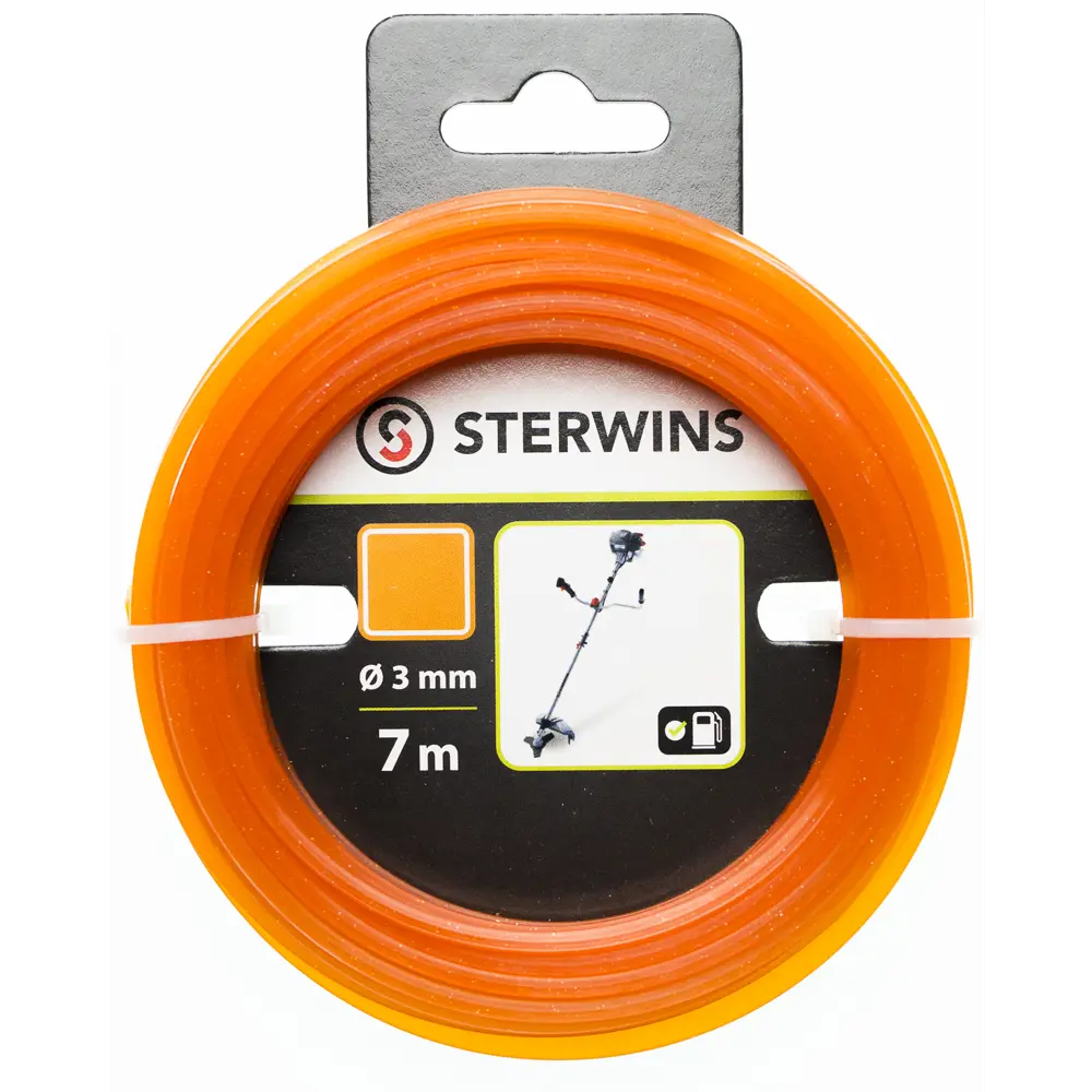 Леска для триммера Sterwins ø3 мм 7 м квадратная STLM-2013332