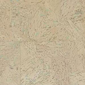 Пробка Wicanders New Cork Veneers Leather Aqua (Гладкая) 905х295 мм.