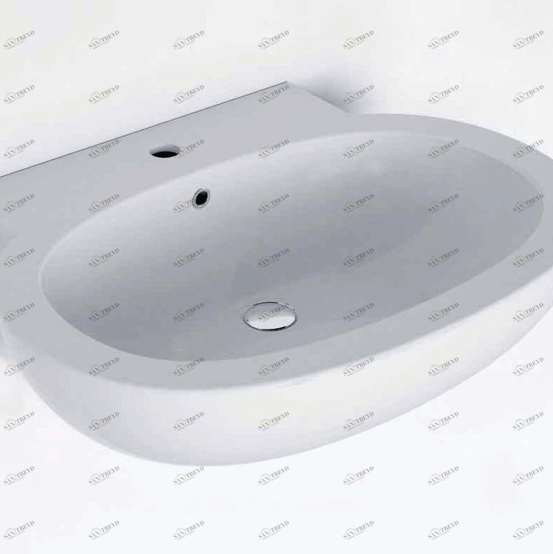 EASLA65E Накладная раковина на столешницу  овальная Ceramica Cielo 