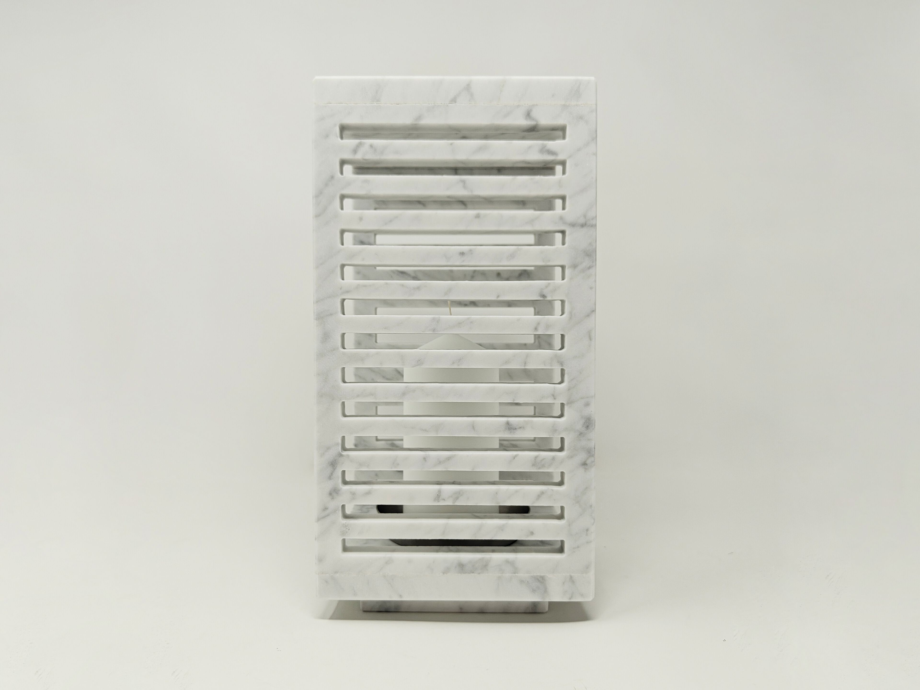 Каррарский мраморный фонарь / подсвечник Pistore Marmi Bruna Rapisarda Design X Pistore Marmi ARCH-00022988 - Вид №2