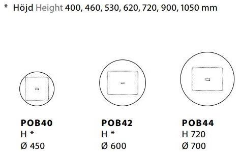 Karl Andersson Низкий круглый журнальный столик из ламината контрактный Ponoq sun-id-1421803 - Вид №3