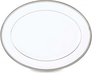 10573265 Lenox Блюдо овальное Lenox "Марри-Хилл" 33см Фарфор костяной