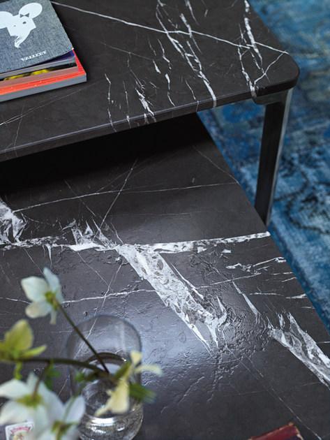 Rolf Benz Низкий прямоугольный журнальный столик из камня для гостиной sun-id-1413788 - Вид №2