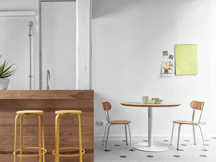 ONDARRETA Высокий табурет с подставкой для ног sun-id-1477435 - Вид №6