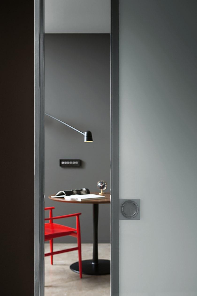 Lualdi Скрытая раздвижная дверь из алюминия и стекла Architectural Santreyd sun-id-1406484 - Вид №4