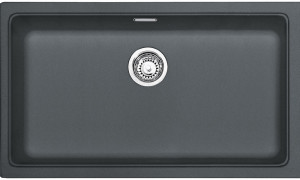 125.0499.008 Better, серия kubus, монтаж под столешницу, fragranite, kbg 110-70 графит, автомат Franke Franke Kubus