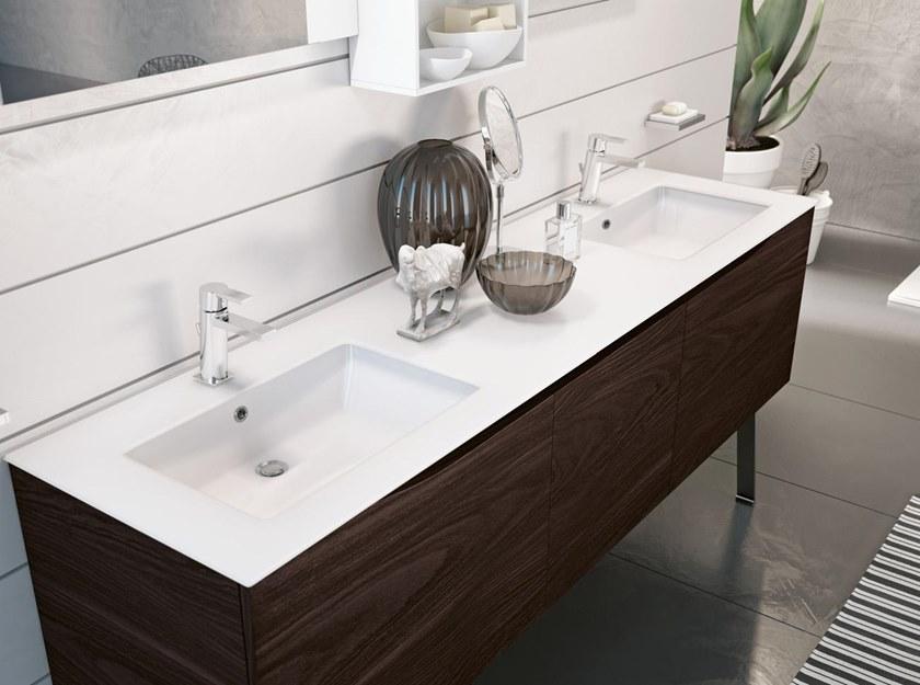 BMT Тумба под умывальник двойная с зеркалом Sound.swing sun-id-1474345 - Вид №1