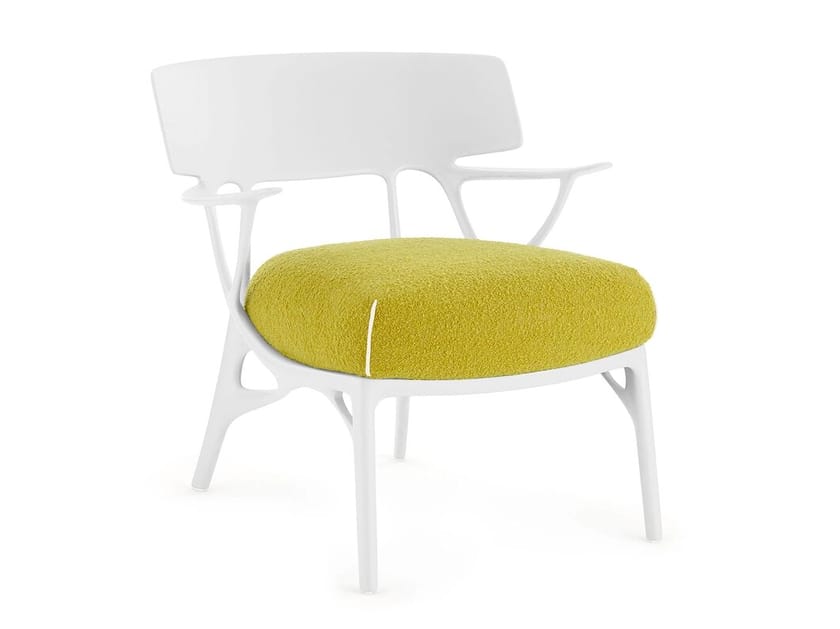 Кресло из переработанного инженерного пластика с подлокотниками Kartell A. I ARCH-00055522