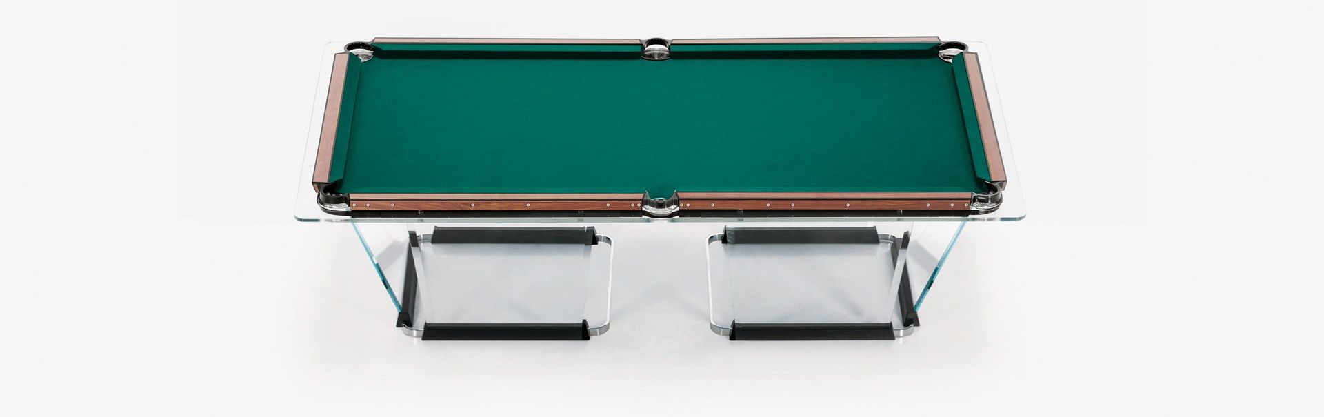 Бильярдный стол из закаленного стекла с грецкими орехами Teckell T1.3 ARCH-00109158 - Вид №2