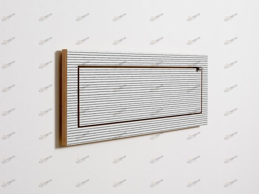 AMBIVALENZ Складная фанерная полка Fläpps shelf 80×27-1 Fl060045