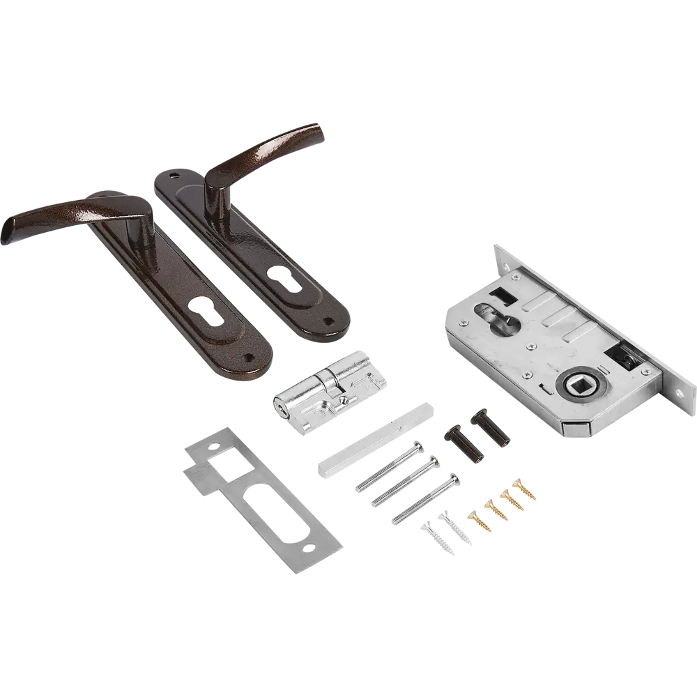 ЗЕНИТ ЗВ4-60/07 - Врезной замок для входных дверей в медном исполнении 85302251 STLM-0904376 - Вид №3