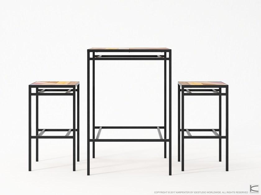 KARPENTER Квадратный стол для договора Planke Pk11 - Вид №1