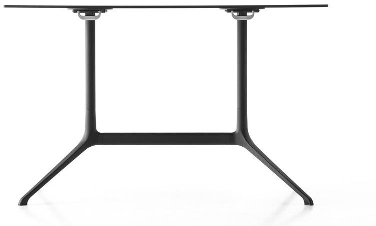 Kristalia Прямоугольный стол из литого под давлением алюминия с откидной крышкой Elephant sun-id-1455627 - Вид №2