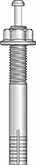 Анкер EB 01 10 100 EB01 Tecfi 10 х 10045