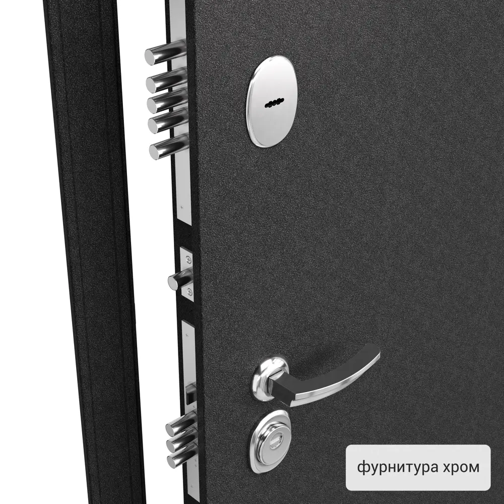 Дверь металлическая Контрол Леона, 960 мм, левая, цвет дуб сонома 82128358 STLM-2173537 TOREX  - Вид №2