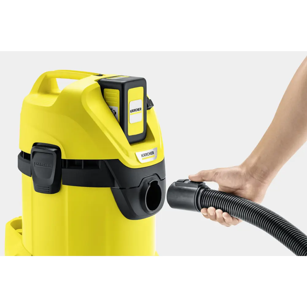Пылесос Karcher WD3 Battery Set, 300 Вт, 17 л 80127261 STLM-2058036  - Вид №3