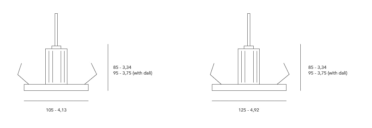 Алюминиевый круглый утопленный прожектор с диммером Eden Design °cd ARCH-00152080 - Вид №6