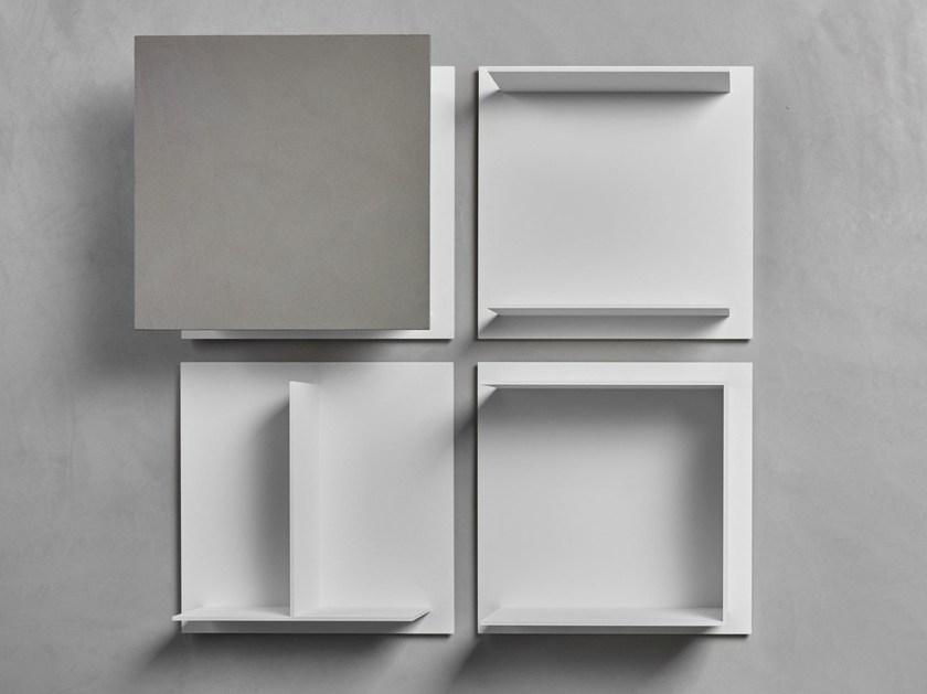 MDF Italia Модульный подвесной настенный книжный шкаф из fenix-ntm® sun-id-1434442 - Вид №3