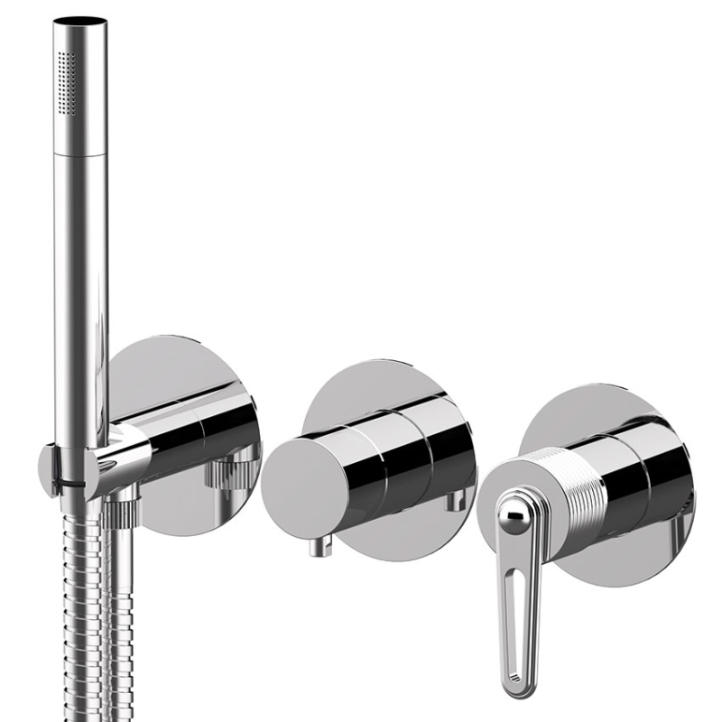 BY712D2P Смеситель для душа DANIEL RUBINETTERIE Brooklyn