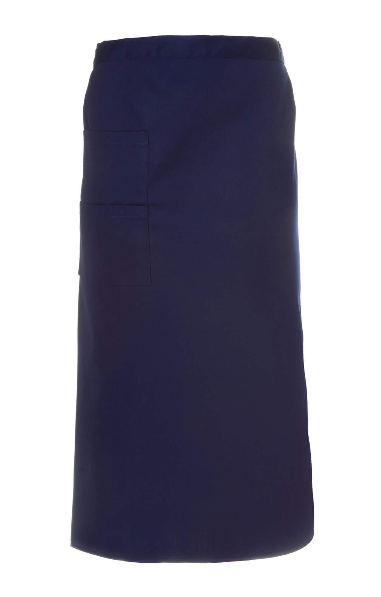 58753 Фартук "ГУРМАН" удлиненный цвет темно-синий  Одежда для официантов  размер Спецодежда 