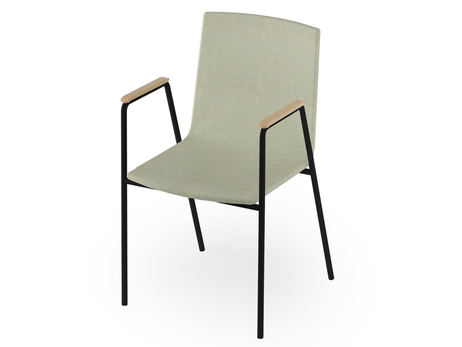 Тканевый стул с подлокотниками SCHNEEWEISS interior Атланта ARCH-00037583 - Вид №1