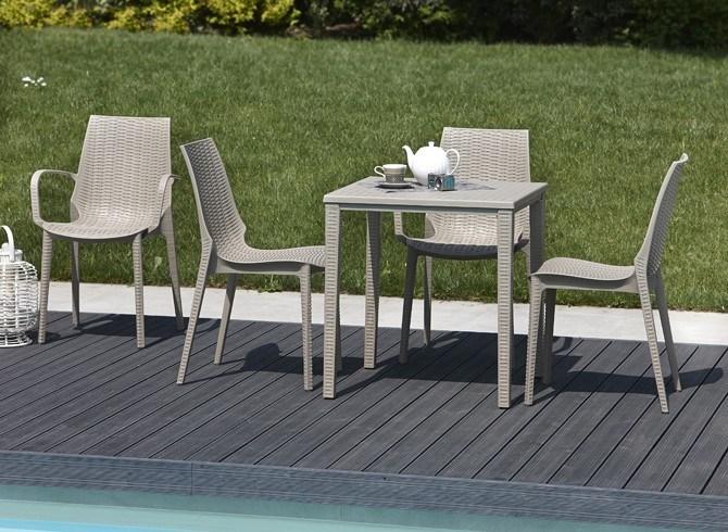 SCAB DESIGN Штабелируемый садовый стул из технополимера с подлокотниками sun-id-1437052 - Вид №1