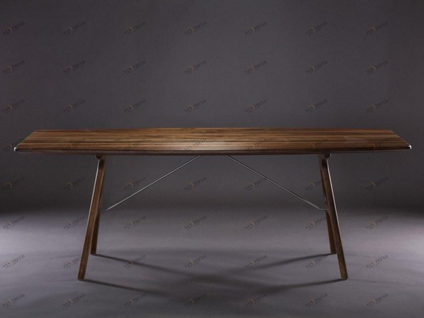 Artisan Прямоугольный обеденный стол из массива дерева Tesa Dttexxyy