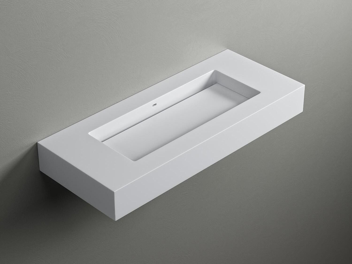 Подвесная раковина Corian® с столешницей Acquapazza Corian ® elements ARCH-00091060