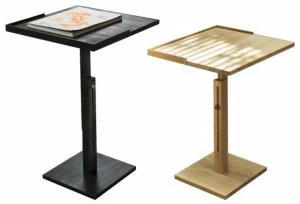 Verzelloni Регулируемый по высоте квадратный деревянный журнальный столик Zante