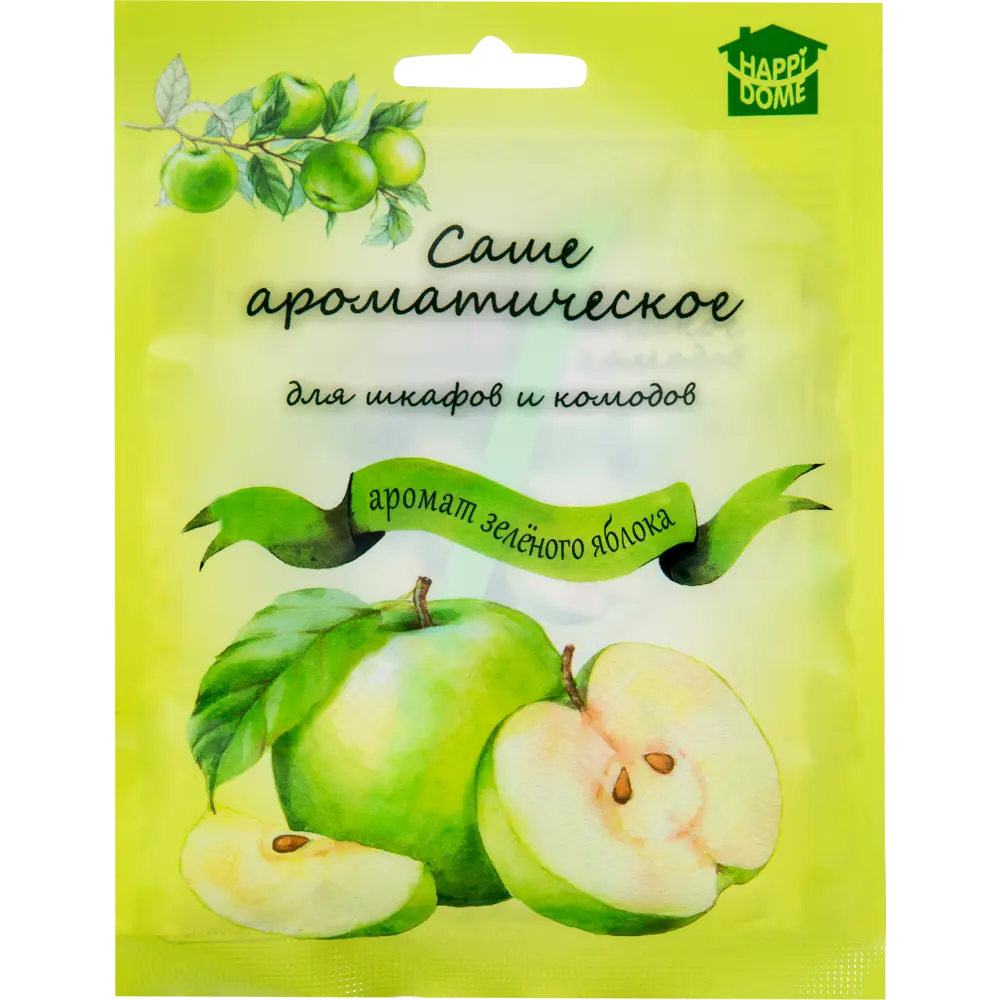 Ароматическое саше для шкафов и комодов яблоко 82403482 STLM-2150097 HAPPI DOME 