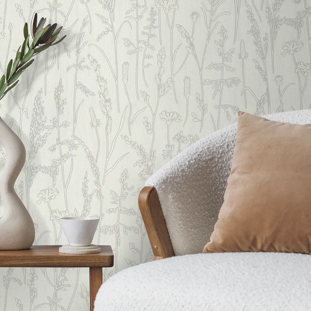 Обои флизелиновые Euro Decor Polina бежевые ED7313-01 89430195 STLM-2162611 - Вид №4