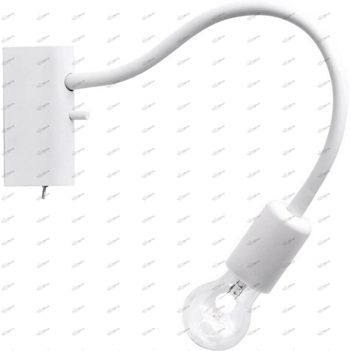 Спот настенный белый металлический Nowodvorski Flex 9774 NOWODVORSKI FLEX WHITE 00-3925219 Белый 