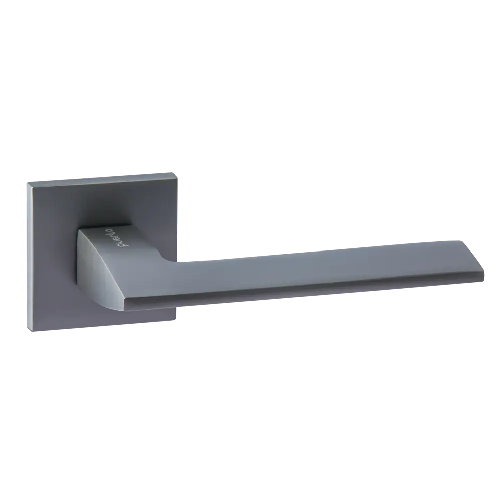 Дверная ручка Puerto Ночиато Slim в матовом черном никеле 89394707 STLM-1462162