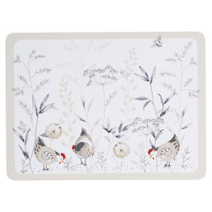 P_0059.625 Набор из 4 сервировочных ковриков country hens Price&Kensington
